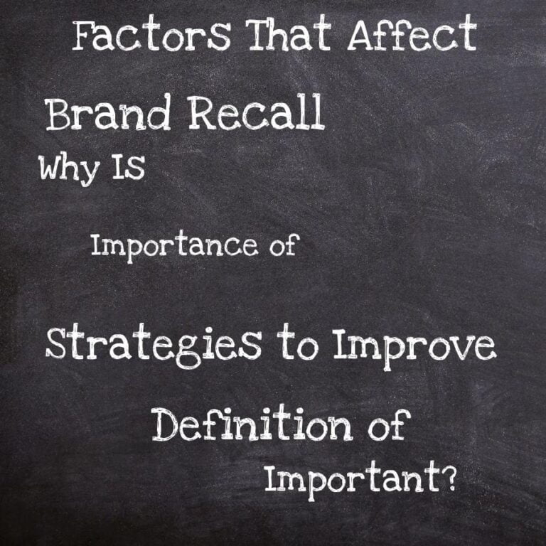 What Is The Importance Of Brand Recall